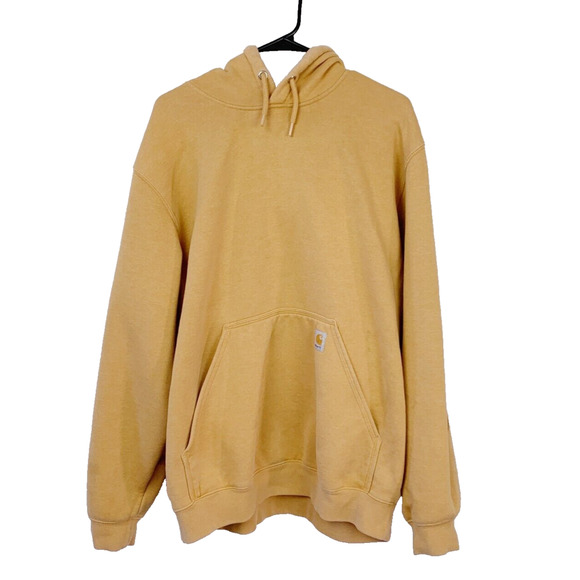 Carhartt Other - Carhartt Yellow Gold Original Fit Hoodie Sweatshirt Size Large